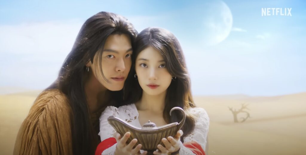 Suzy comanda Kim Woo-Bin em Genie, faça um desejo Suzy comanda Kim Woo-Bin em Genie, faça um desejo