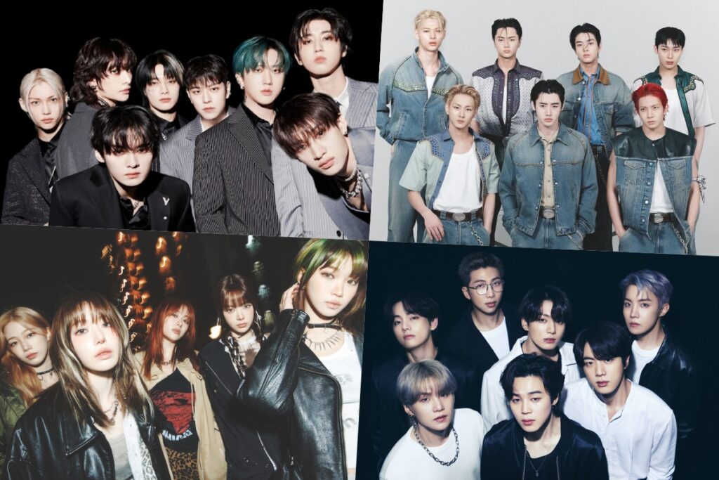 Kids Stray, ENIPEN, LE SSERAFIM, BTS, ZEROBASEONE e MAIS Classificadas na parada de álbuns da Billboard World