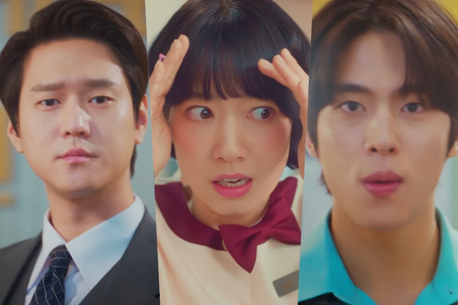 Assistir: Park Shin Hye luta para manter seu disfarce depois de encontrar Ko Kyung Pyo e Cho Han Gyeol em “Undercover Miss Hong”