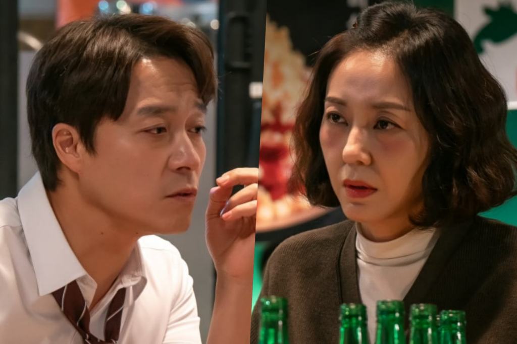 Choi Dae Chul e Jo Mi Ryung lidam com a dor de seus cônjuges traidores em “Recipe For Love”