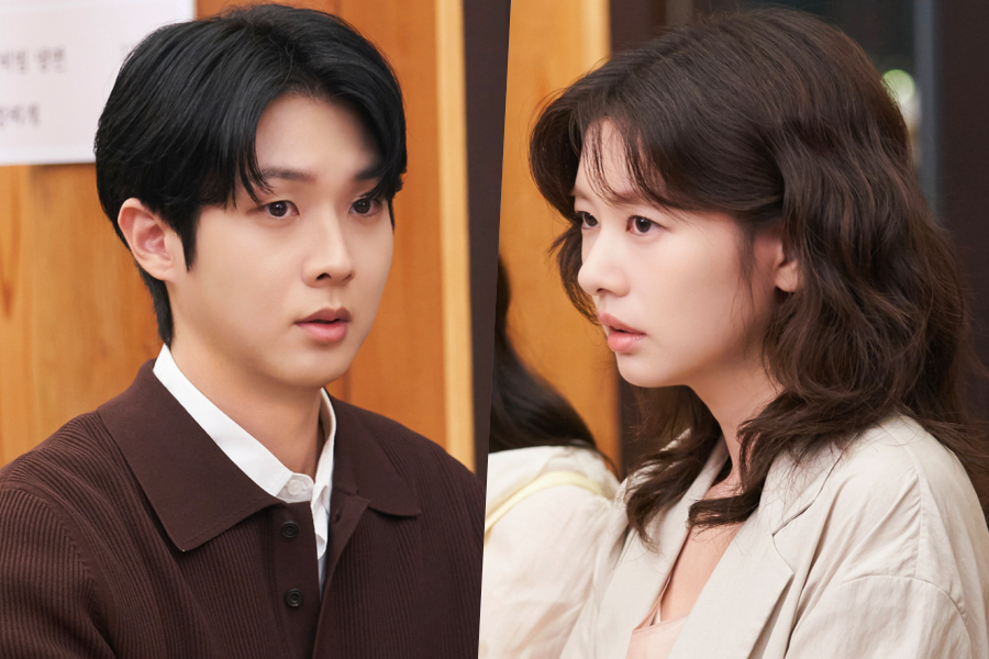 Choi Woo Shik participa de um jantar de equipe com sua falsa esposa Jung So Min em “Would You Marry Me” Choi Woo Shik participa de um jantar de equipe com sua falsa esposa Jung So Min em “Would You Marry Me”