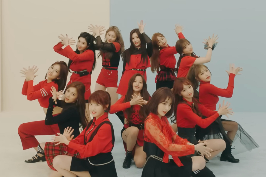 Iz*One “La Vie en Rose” se torna seu 1º MV para atingir 200 milhões de visualizações
