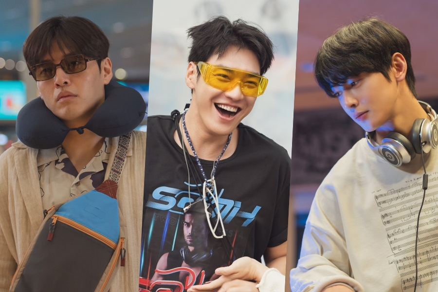 Kang Ha Neul, Kim Young Kwang, Cha Eun Woo e mais mostram personalidades distintas no novo filme “The First Ride”
