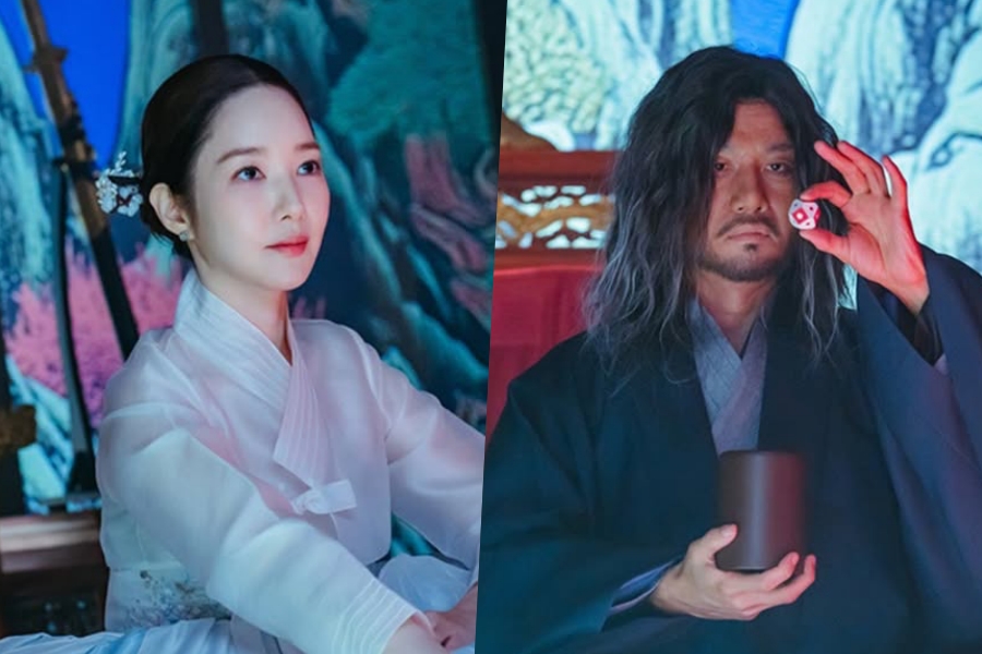 Park Min Young e Park Hee logo tira disfarces deslumbrantes para o cassino de alto risco em “Confiance Queen” Park Min Young e Park Hee logo tira disfarces deslumbrantes para o cassino de alto risco em “Confiance Queen”