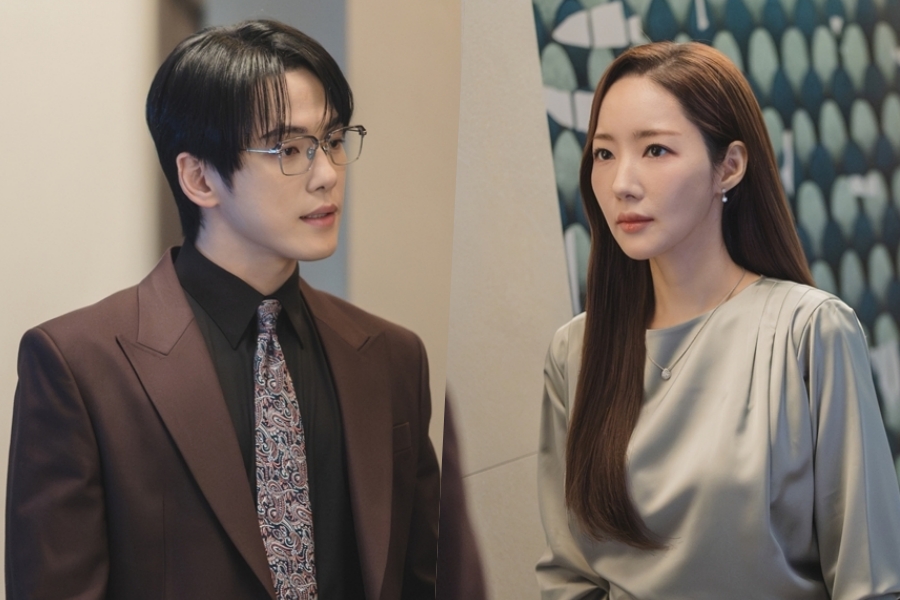 Park Min Young fica cauteloso enquanto Kim Jung Hyun se fixa nela em “Siren’s Kiss”