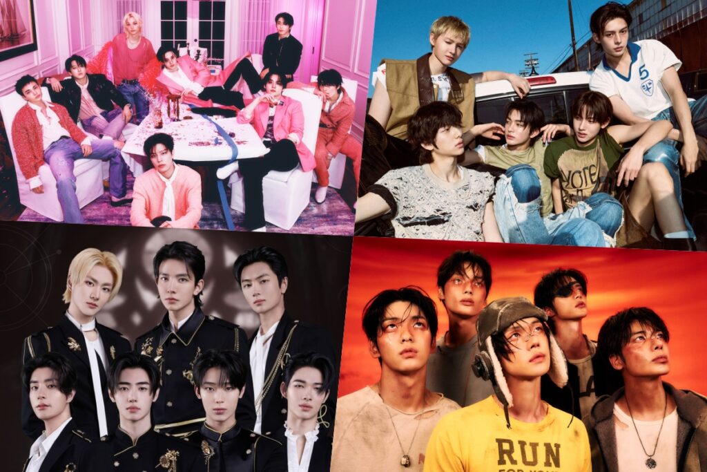 Stray Kids, CORTIS, ENHYPEN, TXT, BTS, ILLIT, BOYNEXTDOOR e mais conquistam os primeiros lugares na parada de álbuns mundiais da Billboard