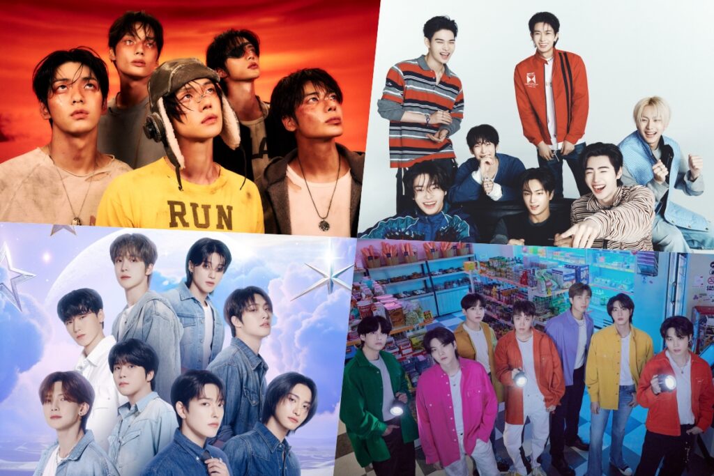 TXT, ENFIPEN, ATEEZ, BTS, Illit, Stray Kids, dezessete e mais classificados na parada de álbuns da Billboard World