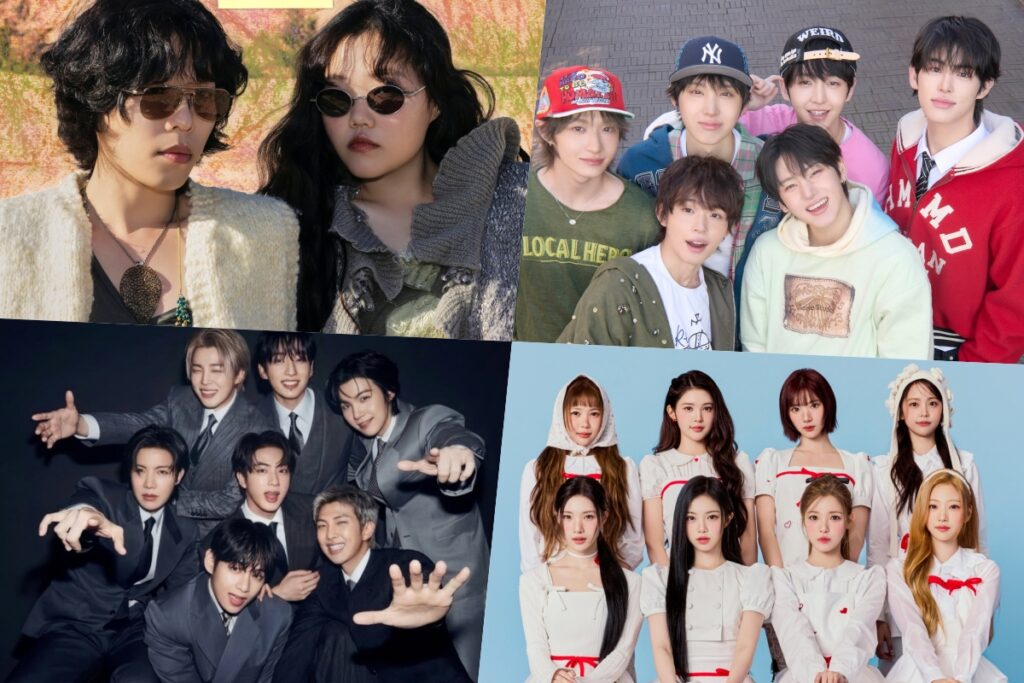 AKMU, KickFlip, BTS e Hearts2Hearts Top Circle Weekly Charts AKMU, KickFlip, BTS e Hearts2Hearts Top Circle Weekly Charts