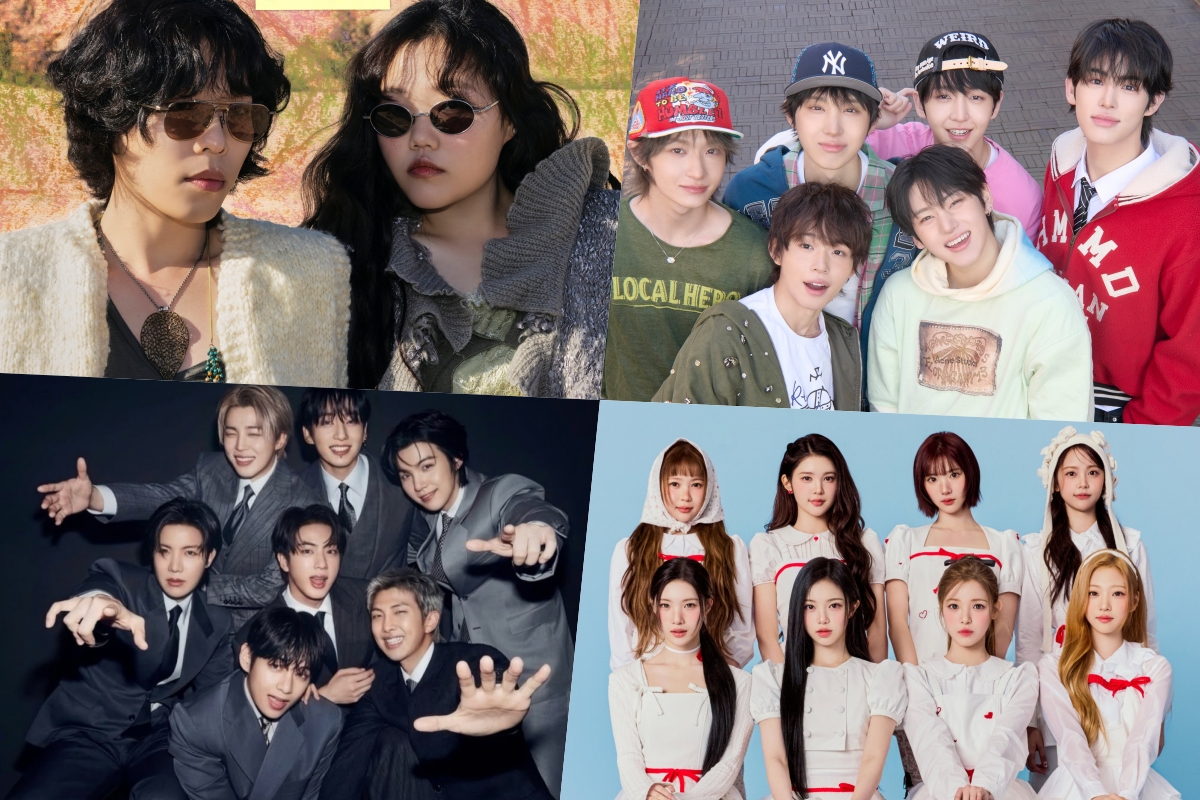 AKMU, KickFlip, BTS e Hearts2Hearts Top Circle Weekly Charts