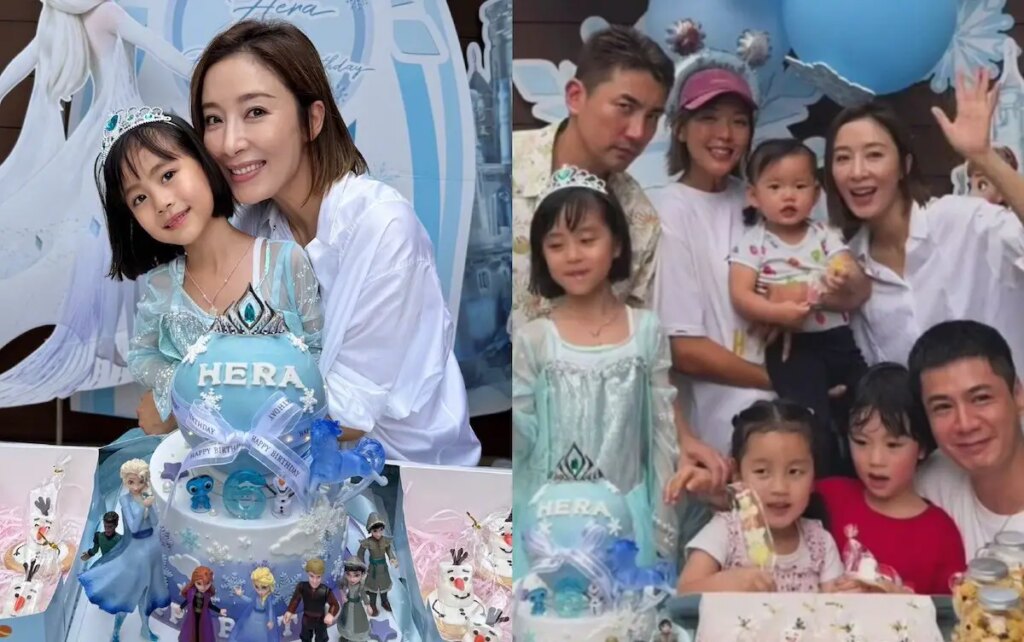 Filha de Tavia Yeung com ele Law comemora 6º aniversário Filha de Tavia Yeung com ele Law comemora 6º aniversário