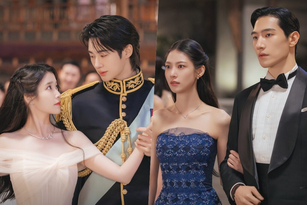 IU e Byeon Woo Seok surpreendem a todos no Royal Ball em “Perfect Crown” IU e Byeon Woo Seok surpreendem a todos no Royal Ball em “Perfect Crown”