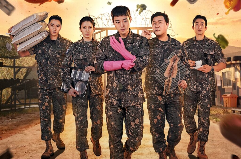 Park Ji-hoon está armado para a guerra em The Legend of Kitchen Soldier