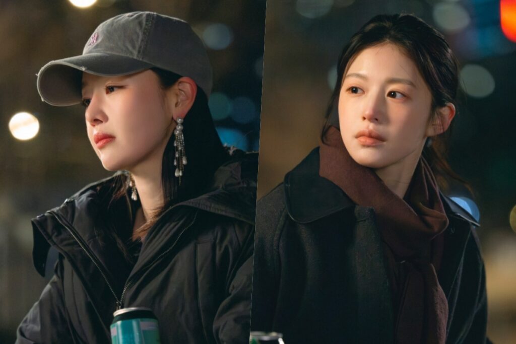 Go Youn Jung e Han Sun Hwa Bond durante uma conversa franca em “Estamos todos tentando aqui”
