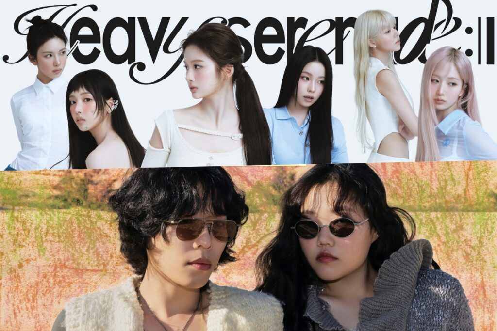 NMIXX e AKMU ganham coroas duplas nas paradas semanais do Circle