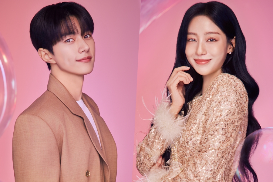 Kim Myung Soo e Kang Min Ah exibem sorrisos brilhantes nos pôsteres do novo drama “Love In Sync”