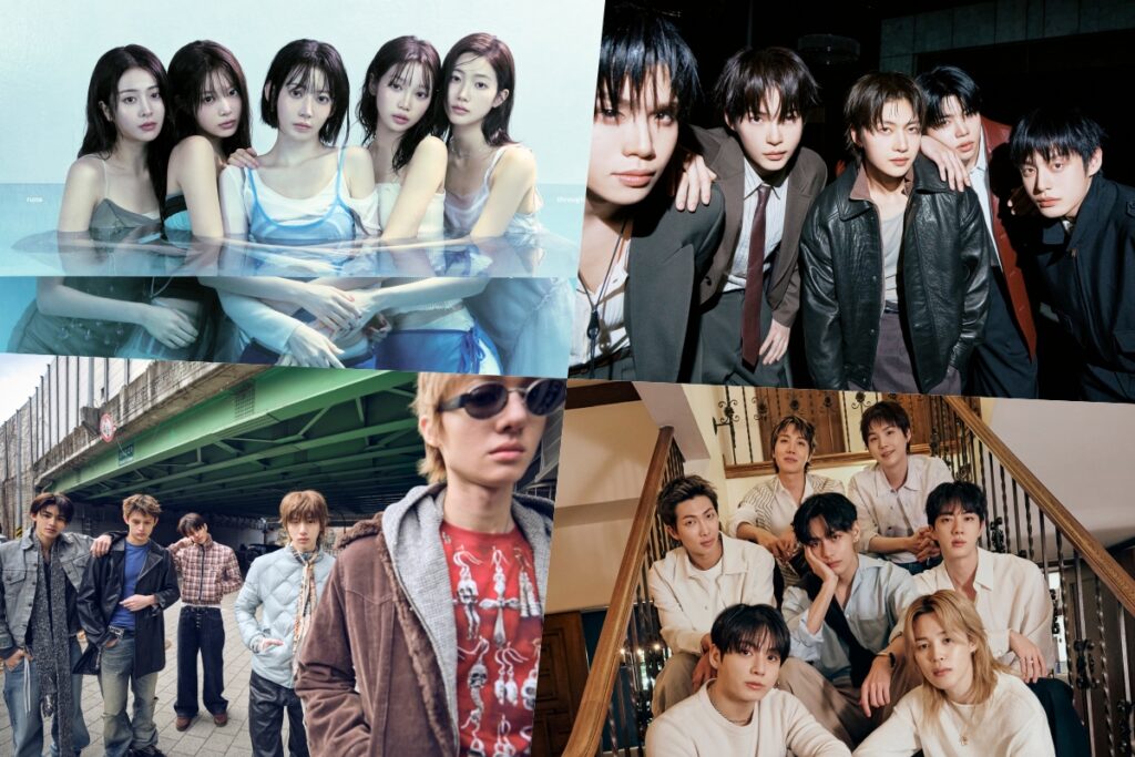 LE SSERAFIM e ZEROBASEONE Top Circle Weekly Charts + CORTIS e BTS ganham coroas duplas
