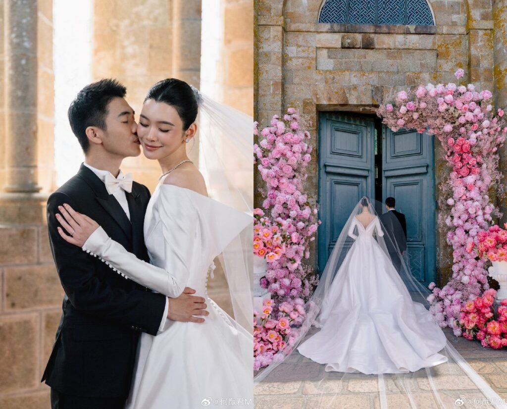 Ming Xi e Mario Ho compartilham fotos do casamento dos sonhos, sete anos após o casamento