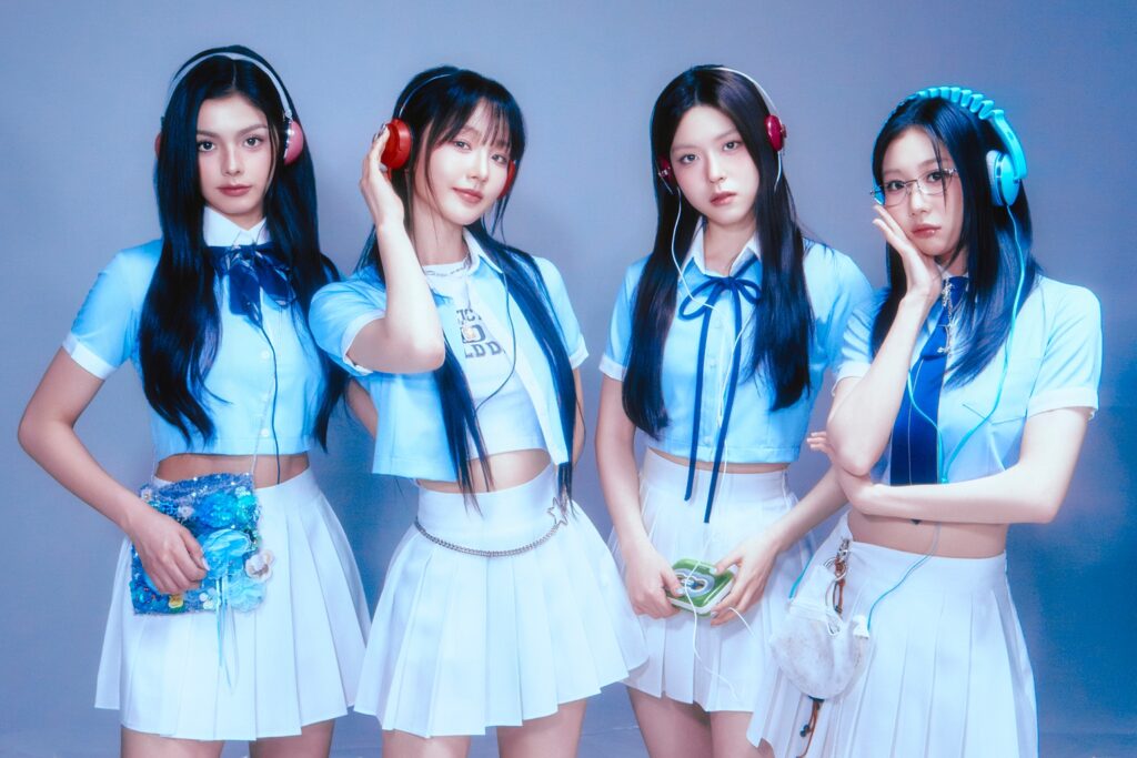 “My Idol, My Debut” revela teasers de Hwang Ji Ah, Kaede do tripleS, Nana do WOOAH e AISA para o grupo feminino fictício IRION